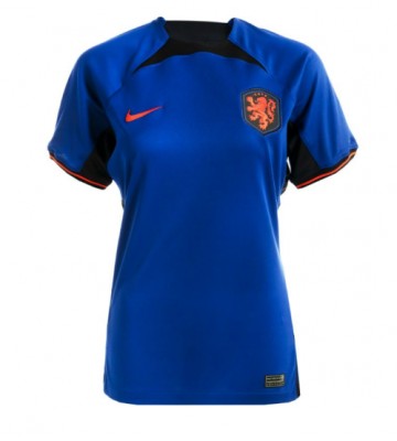 Netherlands Replica Away Stadium Shirt for Women World Cup 2022 Short Sleeve